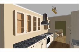 Rendering of the property scenery