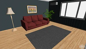 Preview your home design in 2D and 3D