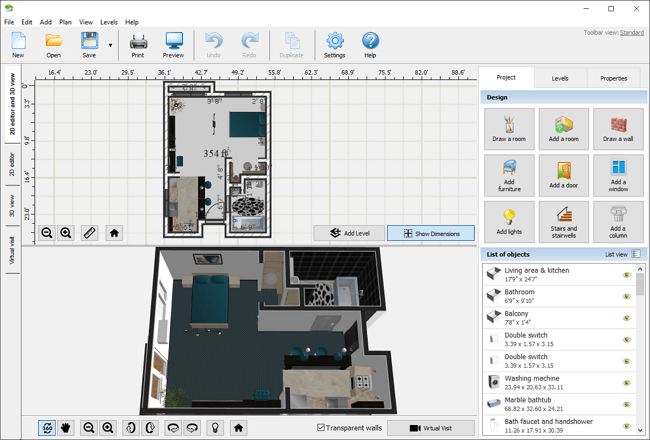 3d interior design software free download windows 7