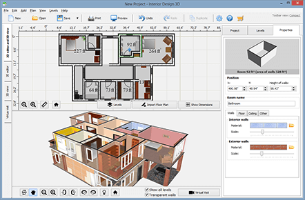 Interior Design  3D Smart Interior Design  Software