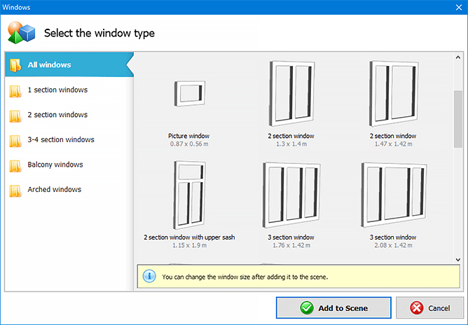 Add stairs and windows