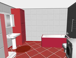 Bathroom design example