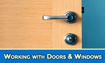 How to work with doors and windows