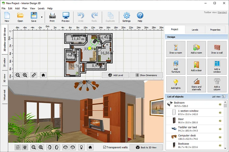 Smart Interior Design Software