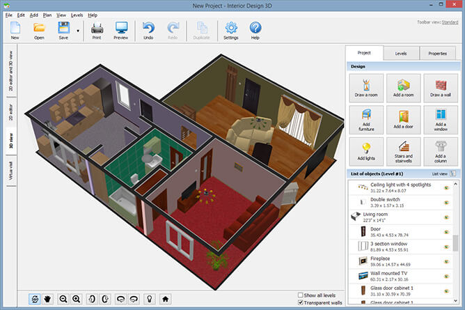 app for drawing house floor plans