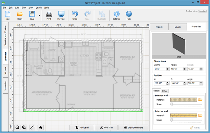 best free software to draw a simple floor plan