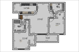 Blueprint of the property